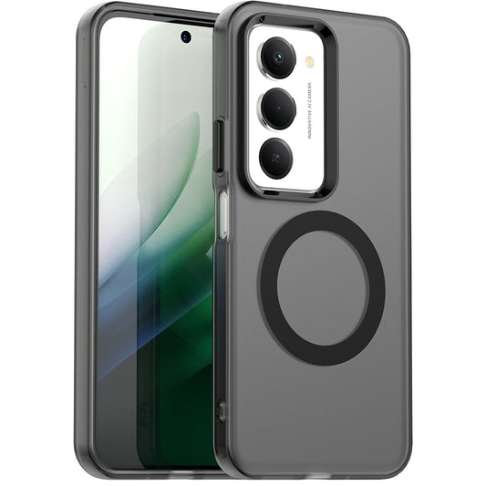 MagSafe hoesje voor Xiaomi Redmi 15 5G / 15 4G, Techsuit, CandyCase, Zwart