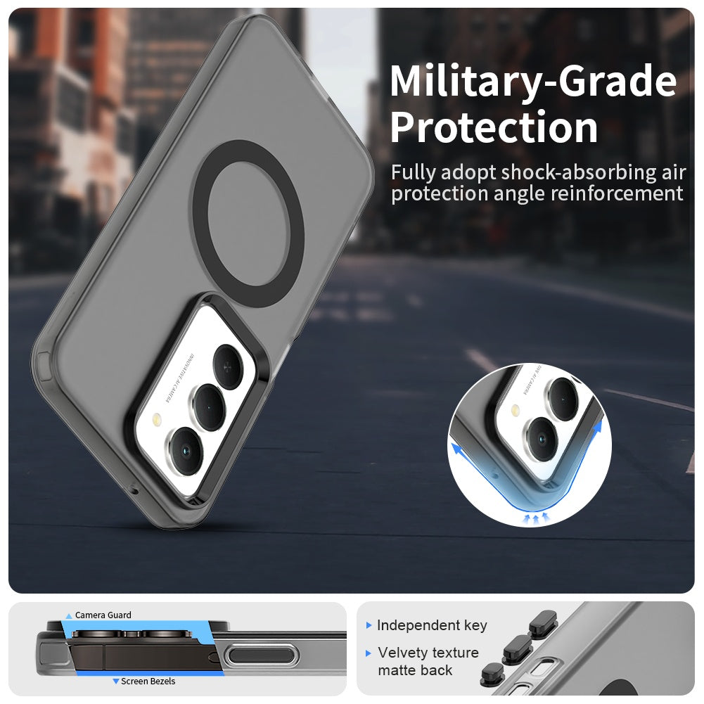 MagSafe hoesje voor Xiaomi Redmi 15 5G / 15 4G, Techsuit, CandyCase, Zwart