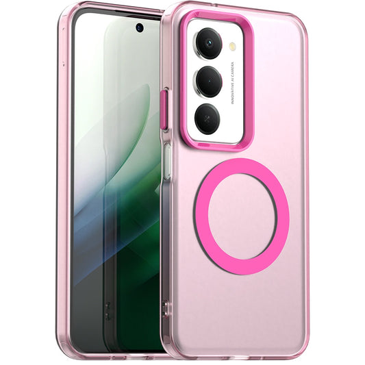 MagSafe Hülle für Xiaomi Redmi 15 5G / 15 4G, Techsuit, CandyCase, Rosa