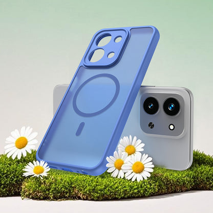 MagSafe Hülle für Xiaomi Redmi 15C 5G / 15C 4G, Techsuit, HaloFrost II, Blau