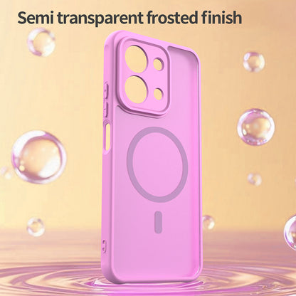 MagSafe Case for Xiaomi Redmi 15C 5G / 15C 4G, Techsuit, HaloFrost II, Pink