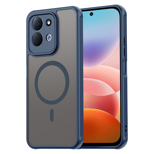 MagSafe-Hülle für Xiaomi Redmi 17 5G / 17 4G, Techsuit, HaloFrost II, Marineblau