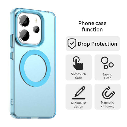 MagSafe Case for Xiaomi Redmi Note 14 4G (Regional), Techsuit, CandyCase, Blue