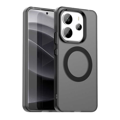 Coque MagSafe pour Xiaomi Redmi Note 14 4G (Régional), Techsuit, CandyCase, Noire