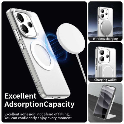 MagSafe Case for Xiaomi Redmi Note 14 4G (Standard), Techsuit, CandyCase, White