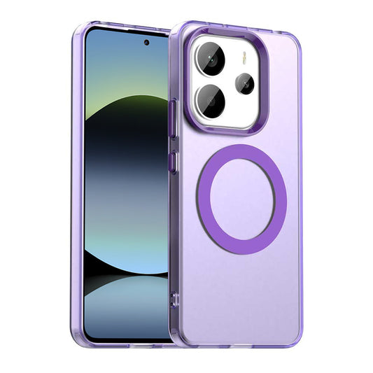 MagSafe-hoesje voor Xiaomi Redmi Note 14 5G, Techsuit, CandyCase, Paars