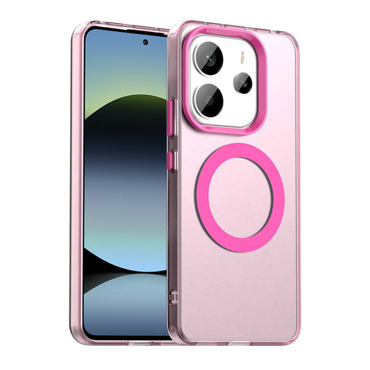Coque MagSafe pour Xiaomi Redmi Note 14 5G, Techsuit, CandyCase, Rose