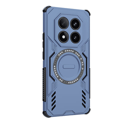 Coque MagSafe pour Xiaomi Redmi Note 14 Pro 4G, Techsuit, ArmorMag, Bleue