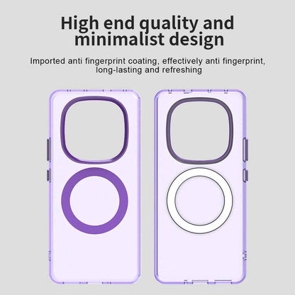 Coque MagSafe pour Xiaomi Redmi Note 14 Pro 4G, Techsuit, CandyCase, Violet