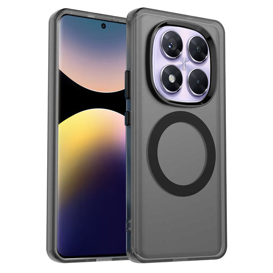 Coque MagSafe pour Xiaomi Redmi Note 14 Pro 4G, Techsuit, CandyCase, Noire