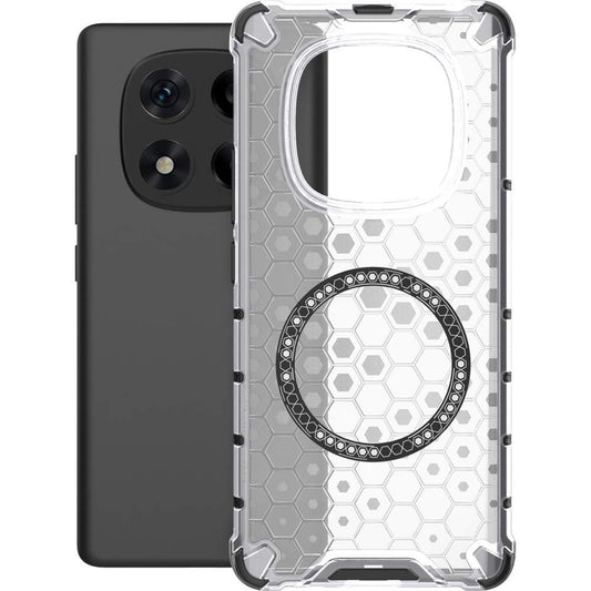 MagSafe Case for Xiaomi Redmi Note 14 Pro 4G, Techsuit, HoneyComb Shield, White