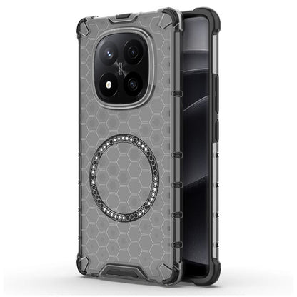 Coque MagSafe pour Xiaomi Redmi Note 14 Pro+ 5G, Techsuit, HoneyComb Shield, Noire