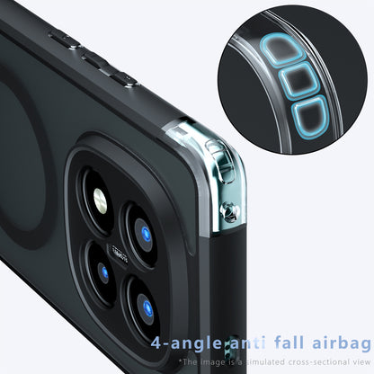 Coque MagSafe pour Xiaomi Redmi Note 14 Pro+ 5G, Techsuit, PureFrost, Noire