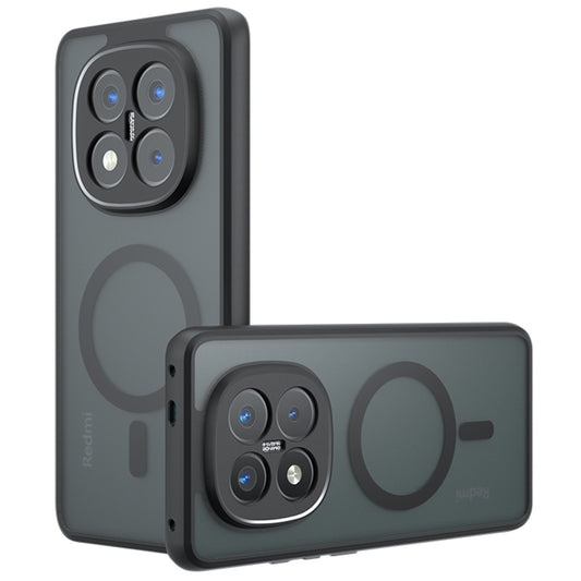 MagSafe-Hülle für Xiaomi Redmi Note 14 Pro+ 5G, Techsuit, PureFrost, Schwarz
