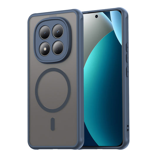 MagSafe hoesje voor Xiaomi Redmi Note 15 Pro 4G, Techsuit, HaloFrost II, Marineblauw