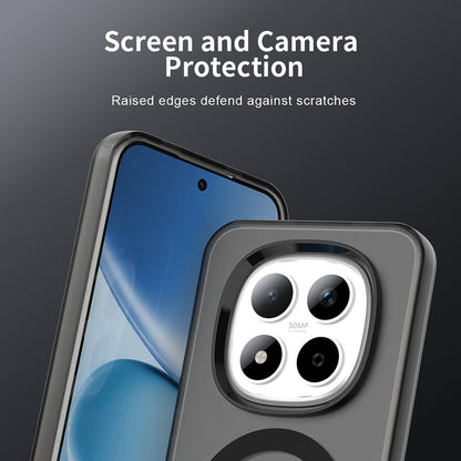 MagSafe hoes voor Xiaomi Redmi Note 15 Pro 5G, Techsuit, CandyCase, Zwart