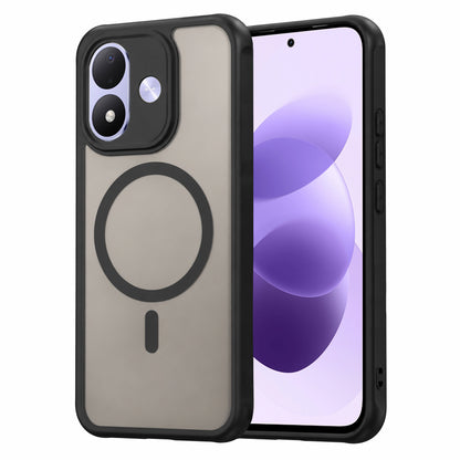 Coque MagSafe pour Xiaomi Redmi Note 17 4G / Note 17 5G, Techsuit, HaloFrost II, noire