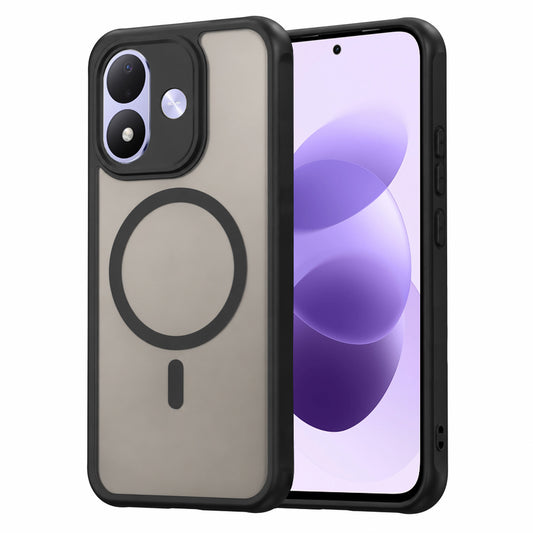 MagSafe-hoesje voor Xiaomi Redmi Note 17 4G / Note 17 5G, Techsuit, HaloFrost II, zwart