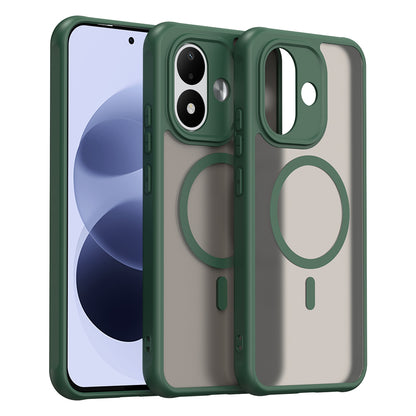 Coque MagSafe pour Xiaomi Redmi Note 17 4G / Note 17 5G, Techsuit, HaloFrost II, verte