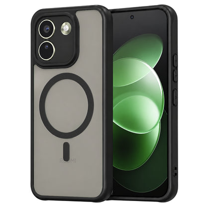 Coque MagSafe pour Xiaomi Redmi Note 17 Pro Max, Techsuit, HaloFrost II, noire