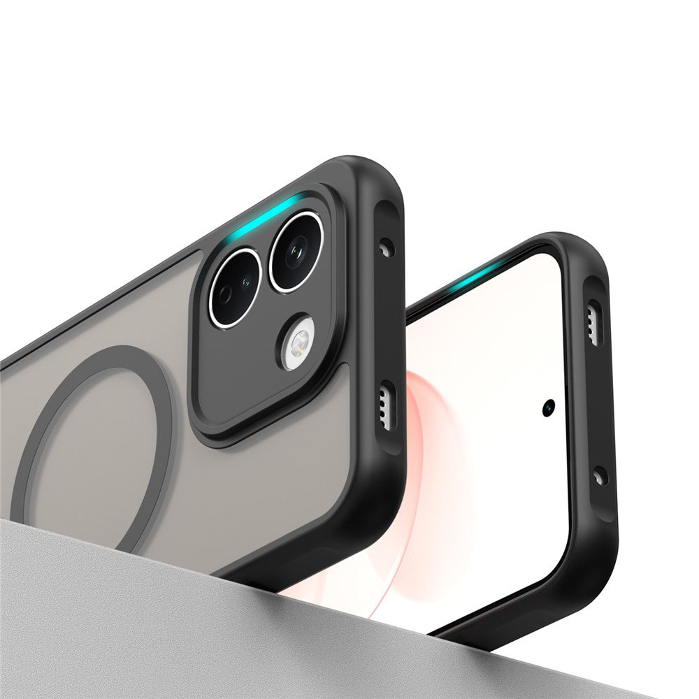 Coque MagSafe pour Xiaomi Redmi Note 17 Pro Max, Techsuit, HaloFrost II, noire