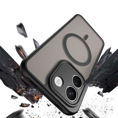 Coque MagSafe pour Xiaomi Redmi Note 17 Pro Max, Techsuit, HaloFrost II, noire
