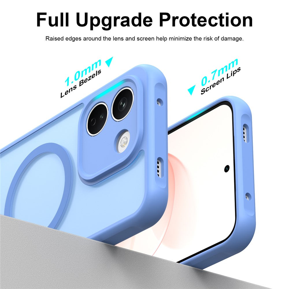 MagSafe-Hülle für Xiaomi Redmi Note 17 Pro, Techsuit, HaloFrost II, Blau