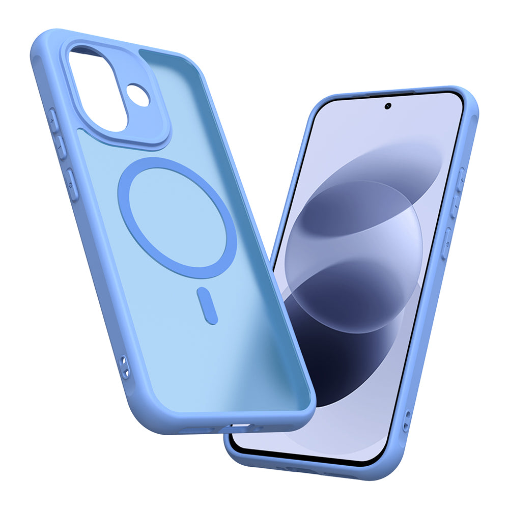 MagSafe-Hülle für Xiaomi Redmi Note 17 Pro, Techsuit, HaloFrost II, Blau