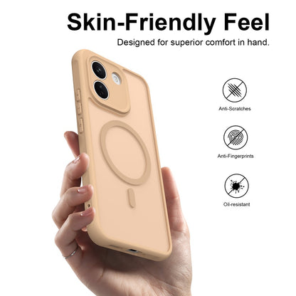 Coque MagSafe pour Xiaomi Redmi Note 17 Pro, Techsuit, HaloFrost II, dorée