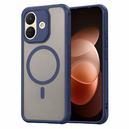 MagSafe-hoesje voor Xiaomi Redmi Note 17 Pro, Techsuit, HaloFrost II, marineblauw