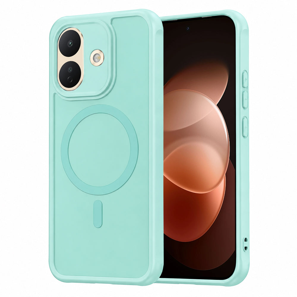 MagSafe-hoesje voor Xiaomi Redmi Note 17 Pro, Techsuit, HaloFrost II, lichtgroen