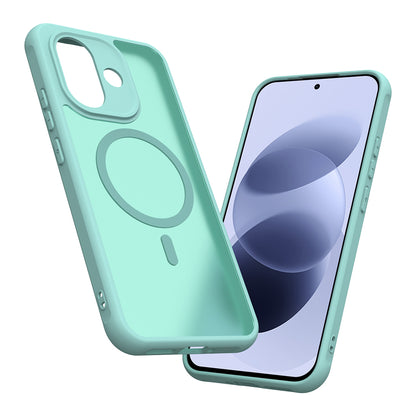 MagSafe-hoesje voor Xiaomi Redmi Note 17 Pro, Techsuit, HaloFrost II, lichtgroen
