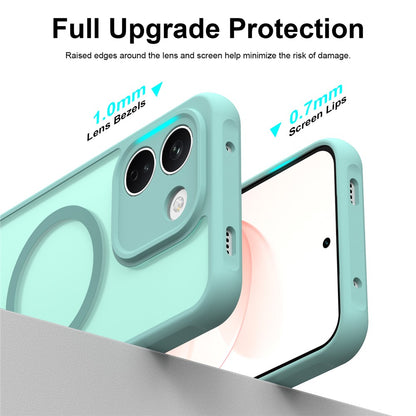 MagSafe-hoesje voor Xiaomi Redmi Note 17 Pro, Techsuit, HaloFrost II, lichtgroen