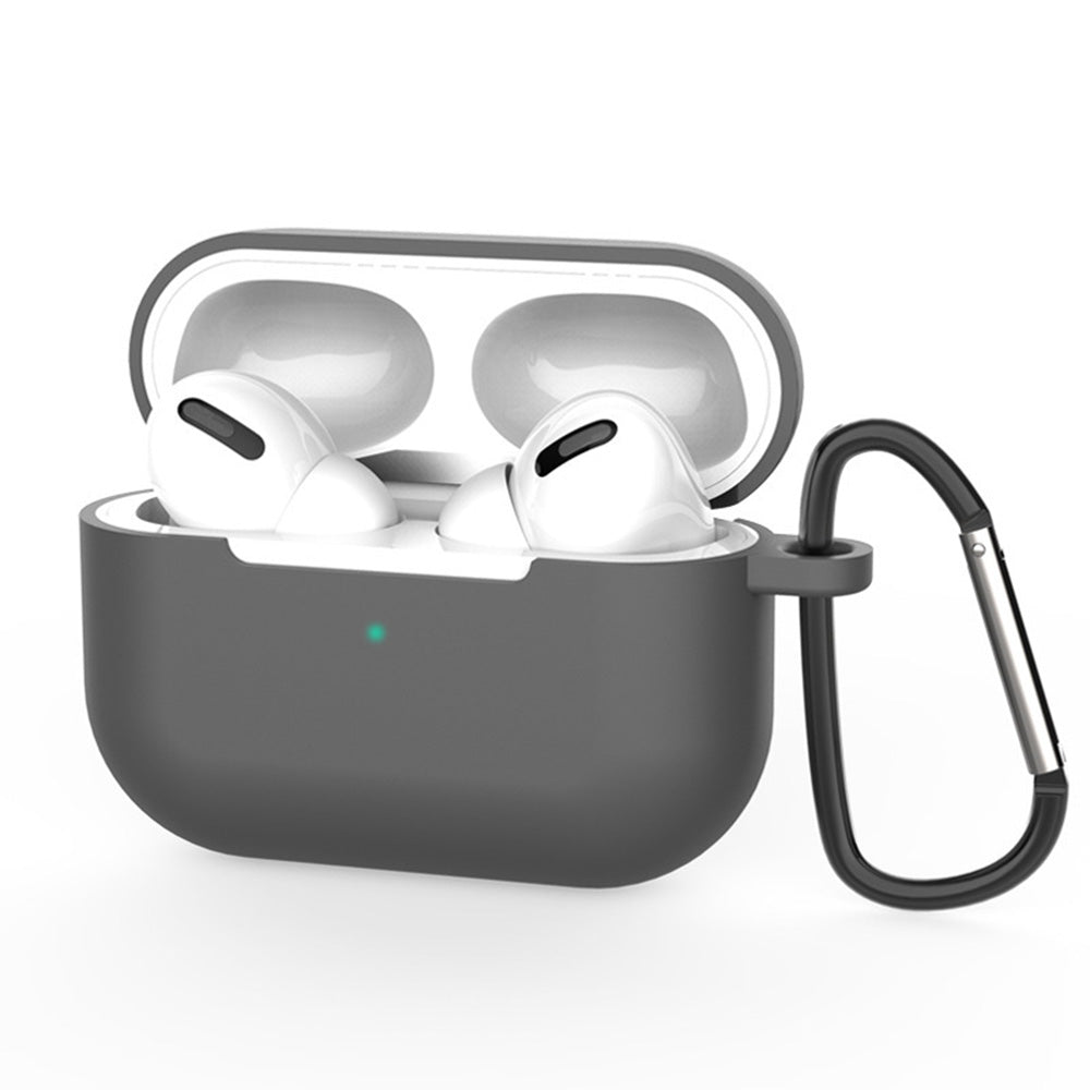 Techsuit Siliconen Hoesje voor Apple AirPods Pro 3, Grijs