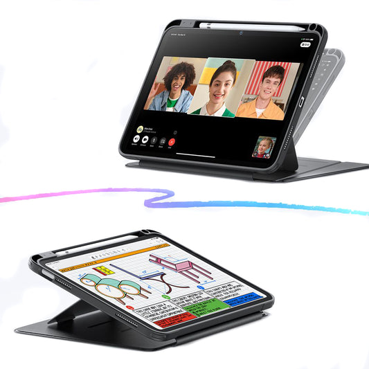 Hülle für Apple iPad Air 13 (2025) / Air 13 (2024), ESR, Flip Hybrid, Schwarz