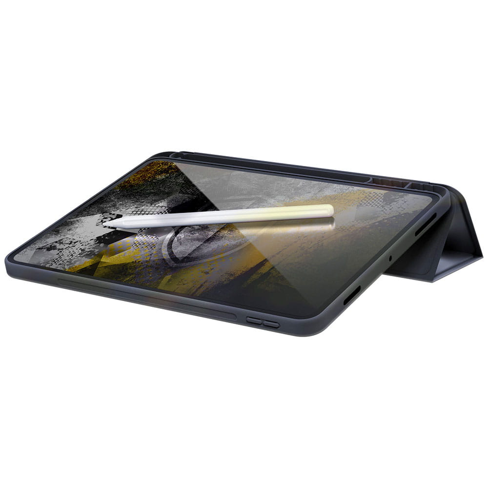 Case for Apple iPad (2025) / (2022), 3MK, Soft Tablet, Black