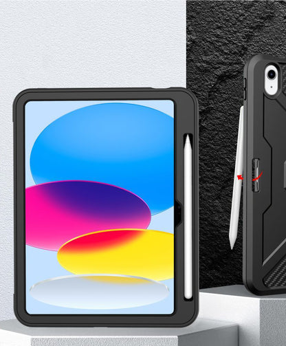 Hülle für Apple iPad (2025) / iPad (2022), Tech-Protect, Endurance, Schwarz