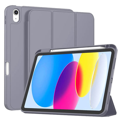 Coque pour Apple iPad (2025) / (2022), Techsuit, Flex Trifold, Violet