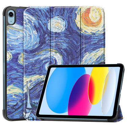Coque pour Apple iPad (2025) / (2022), Techsuit, FoldPro Starry Night, Multicolore