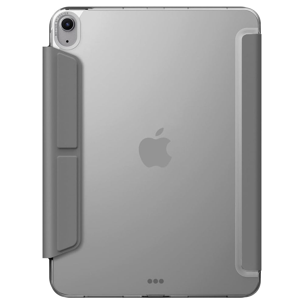 Étui pour Apple iPad (2025), UNIQ, Camden Click, Gris
