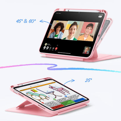 Case for Apple iPad (2025) / (2022), ESR, Flip Hybrid, Pink