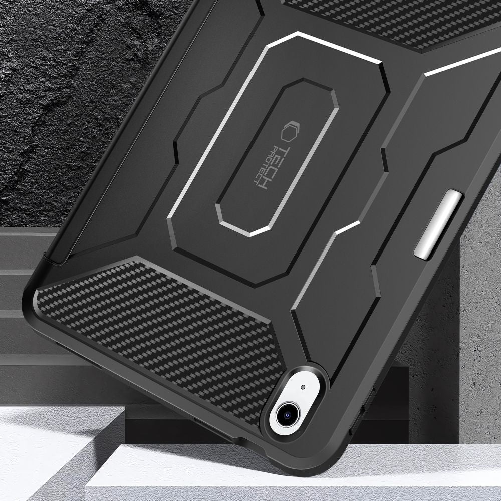 Hülle für Apple iPad (2025) / iPad (2022), Tech-Protect, Endurance, Schwarz