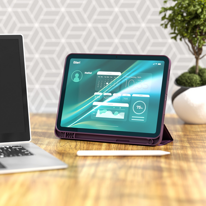 Étui pour Apple iPad (2026) / (2025) / (2022), Etteri, bordeaux