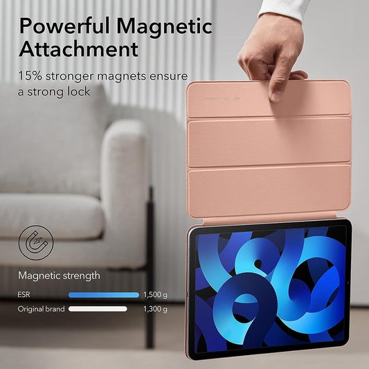 Hülle für Apple iPad Air 11 (2024) / Air (2022) / Air (2020) / Pro 11 (2018), ESR, Rebound, Rosa