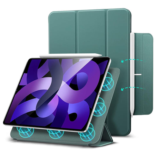 Hoes voor Apple iPad Air 11 (2024) / Air (2022) / Air (2020) / Pro 11 (2018), ESR, Rebound, Satijngroen