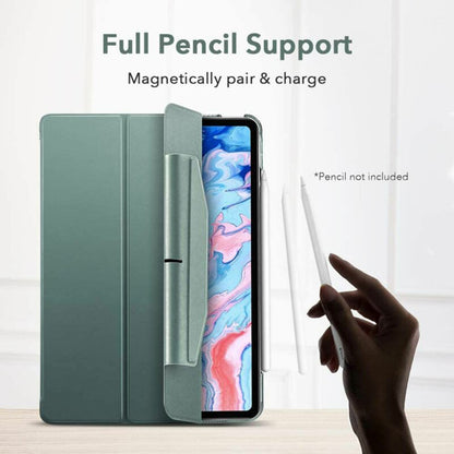Étui pour Apple iPad Air 11 (2025) / Air 11 (2024) / Air (2022) / Air (2020), ESR, Ascend Trifold, Vert Satiné