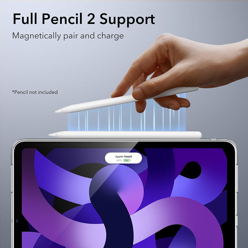 Hoes voor Apple iPad Air 11 (2025) / Air 11 (2024) / Air (2022) / Air (2020), ESR, Project Zero, Satijnzwart