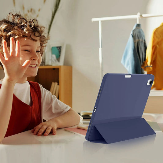 Hoes voor Apple iPad Air 11 (2026) / iPad Air 11 (2025) / Air 11 (2024), Techsuit, Flex Trifold, Matcha Groen
