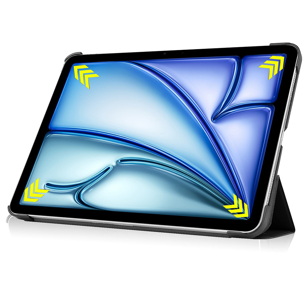 Coque pour Apple iPad Air 11 (2026) / iPad Air 11 (2025) / Air 11 (2024), Techsuit, FoldPro, Noire