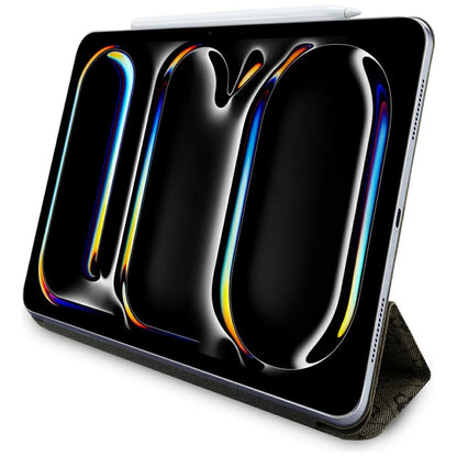 Hoes voor Apple iPad Air 13 (2026) / Air 13 (2025) / Air 13 (2024), Guess, 4G Groot Logo, Bruin